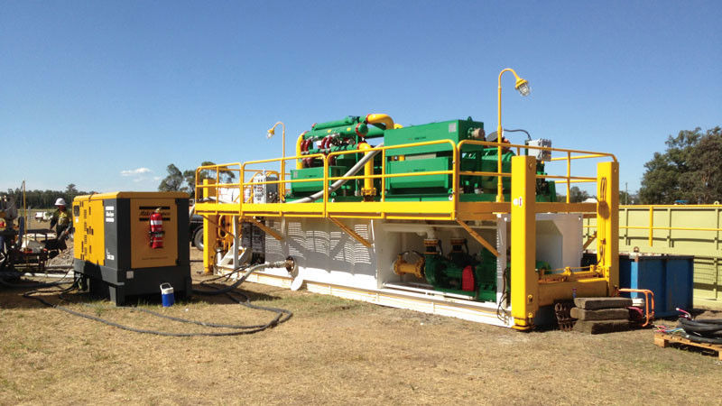 HDD Mud Recycling System Linear Motion Shale Shaker In Well Drilling